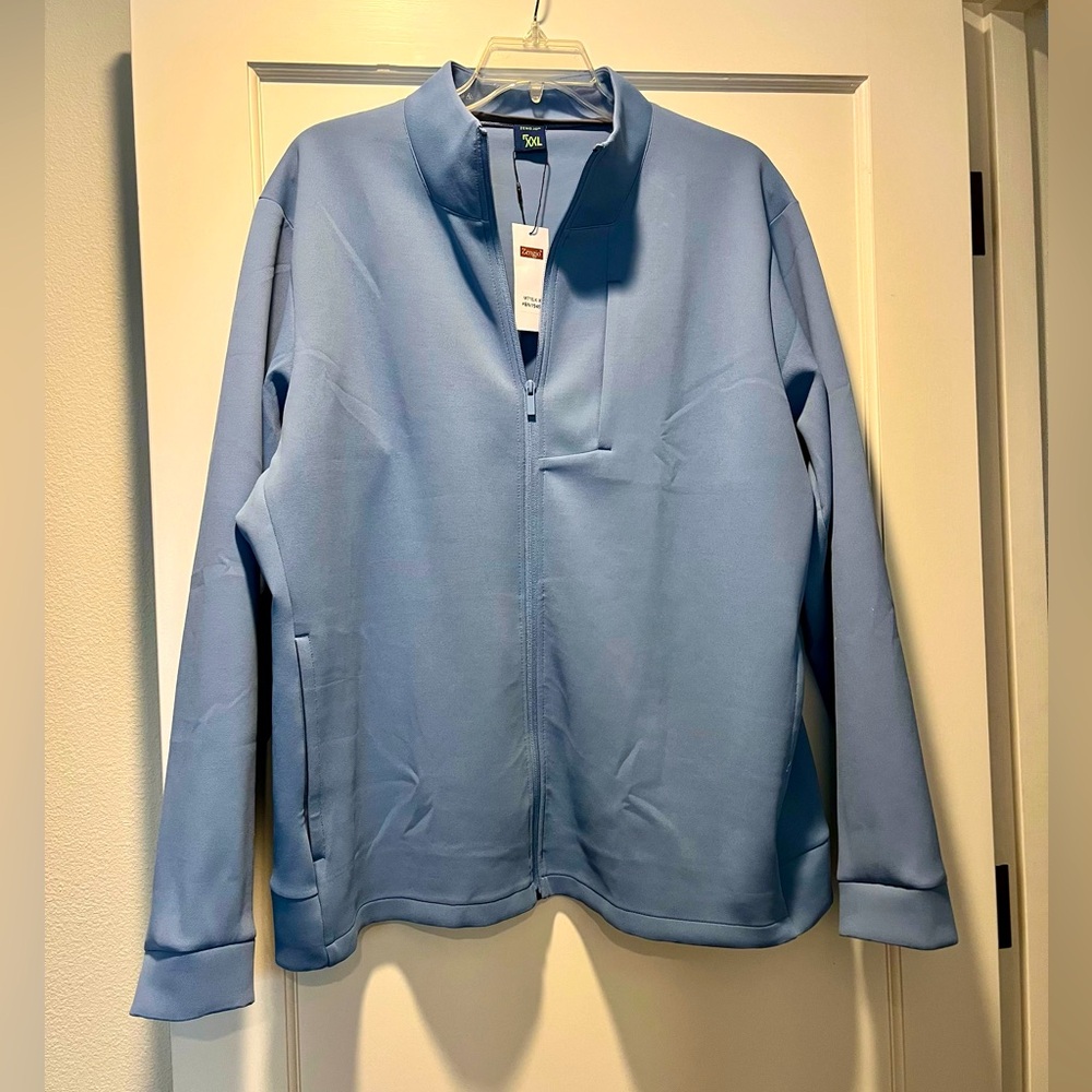 Full Zip Athletic Track Jacket XXL
